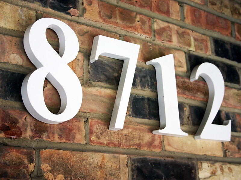 Acrylic letters sign