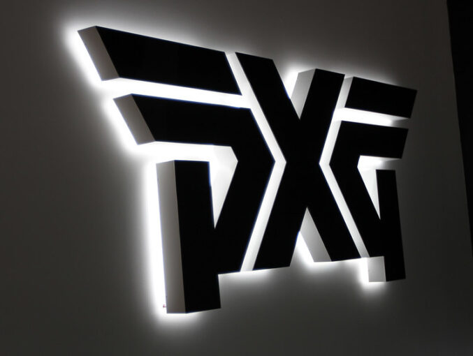 Back Lit Fabricated Logo Shape