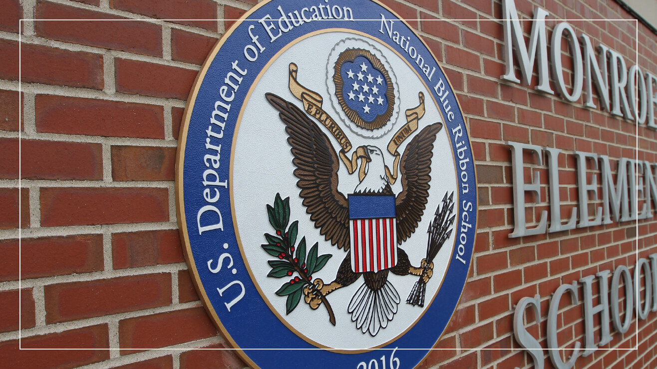 Example a fully painted cast aluminum plaque and waterjet cut aluminum letters.