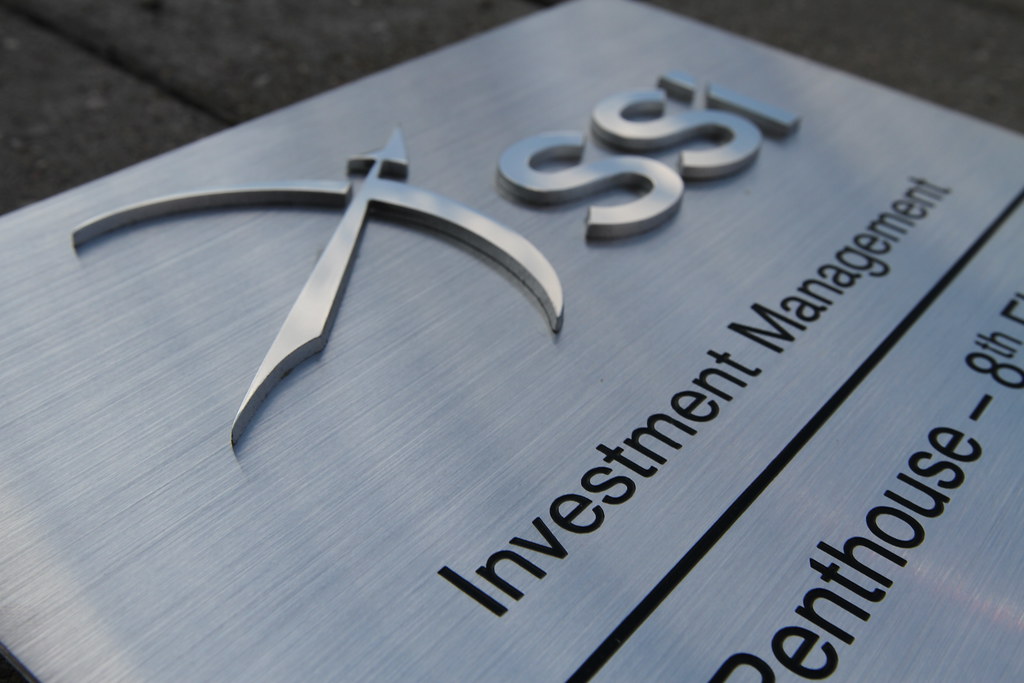 Brushed Aluminum Panel with Raised Aluminum Letters on Face