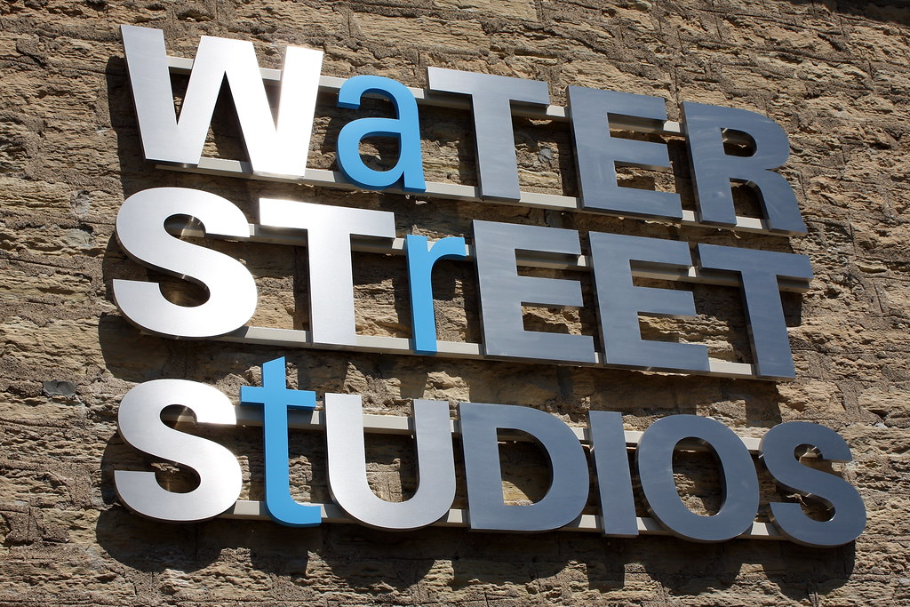 Fabricated Stainless Steel Letters with brushed finsih