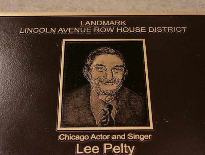 Historic Bronze Plaque Chicago