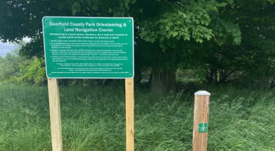 Large Signs For Orienteering