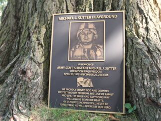 Veteran Memorial Plaque Community Space